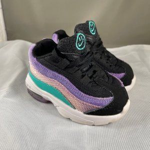 Nike Air Max 95 TD 'Have A Nike Day' Toddler Size 6C Hyper Jade Black CI5648-001